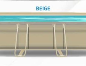 PISCINA "EXPO" MARETTO FUORI TERRA 4X8 H.1,40 - BEIGE
